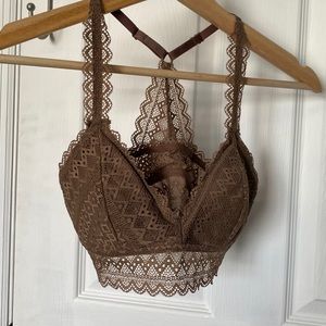 Auden Size XS Tan Brown Bra Bralette BRAND NEW